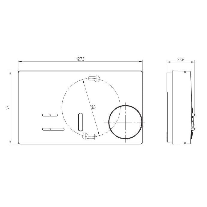 Eberle Controls - Raumthermostat/Uhrenthermostat Temperaturregler RTR-E 7610