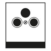 Jung - Einsatz/Abdeckung für Kommunikationstechnik Abdeckung für Sat/BK-Dose LC 990 SAT 221 vert clair (32052)