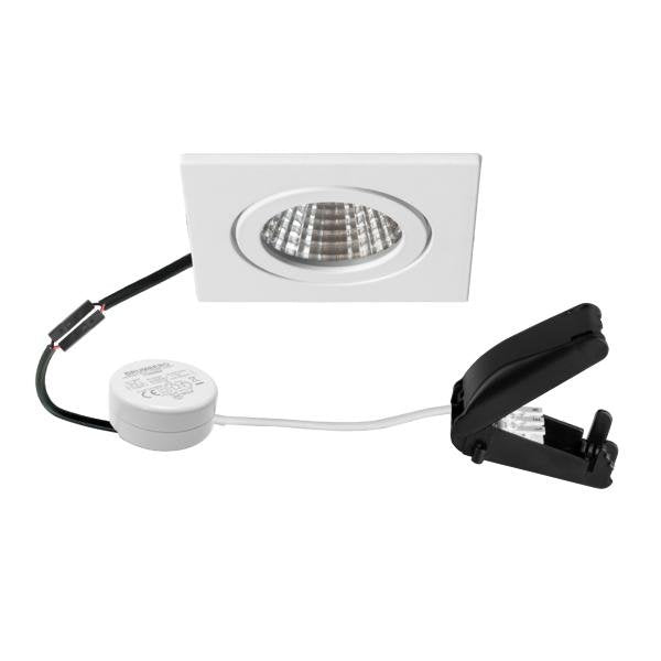 Brumberg Leuchten - Downlight/Strahler/Flutlicht LED-Einbaudownlight 230V 40476073 3000K, ws