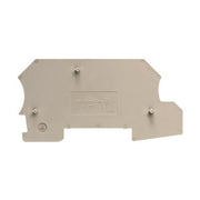 Weidmüller - Abschluss- und Zwischenplatte für Reihenklemme Abschlussplatte AP WMF2.5 87.25mmx1.5mm,beige − 50 Stück