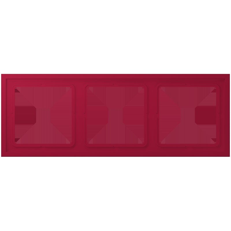 Jung - Abdeckrahmen Rahmen 3-fach LCZ 983 BF 229 rouge carmin