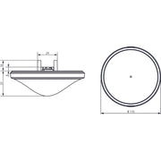 Theben - Bussystem-Bewegungsmelder Präsenzmelder thePrema S360KNXUPWH Standard-Version