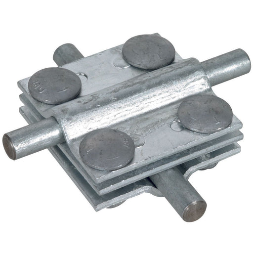 DEHN - Verbinder für Blitzschutz Kreuzstück KS810810FL30#318203 ZPFRSM8STTZN