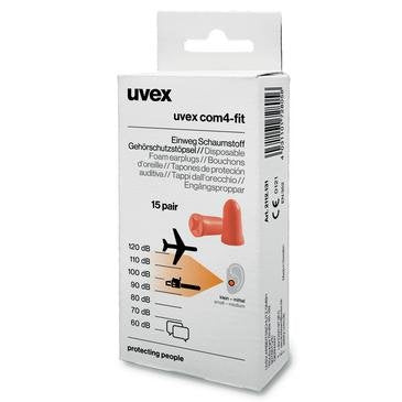 Uvex - Gehörschutzstöpsel com4-fit Minibox 2112131(VE30) 15 Paar RETAIL
