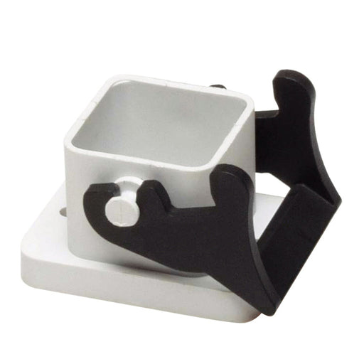 Walther Werke - Gehäuse für Rechtecksteckverbinder Anbaugehäuse A3/A4 700621 24mm LVB RAL7035