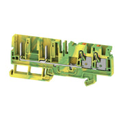 Weidmüller - Durchgangs-Reihenklemme Klemme APGTB 4 PE 4C/2 PUSH IN, 4 mm² − 50 Stück