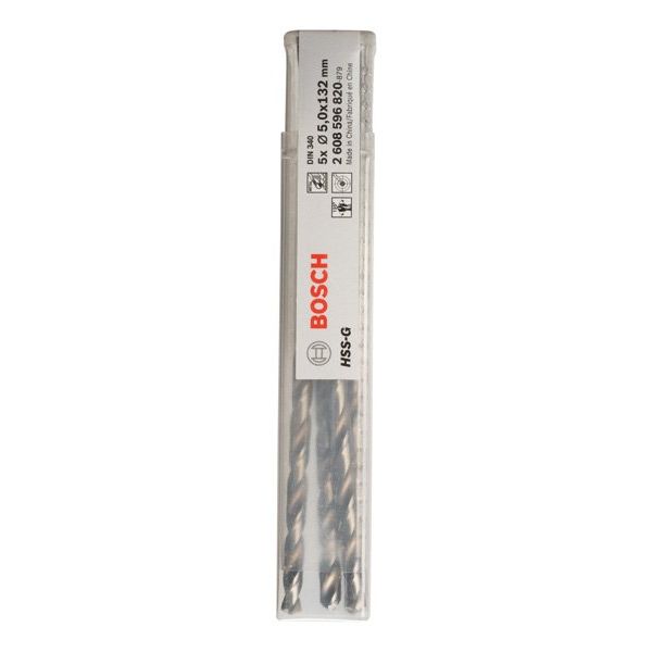 Bosch - Bohrer PRO Metal HSS-G 2608596820 Spiralbohrer 5 x 87
