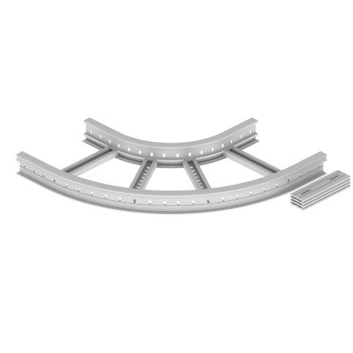 Unex - Bogen für Kabelleiter Flachbogen 45 Grad 67406-44 85x400 R300