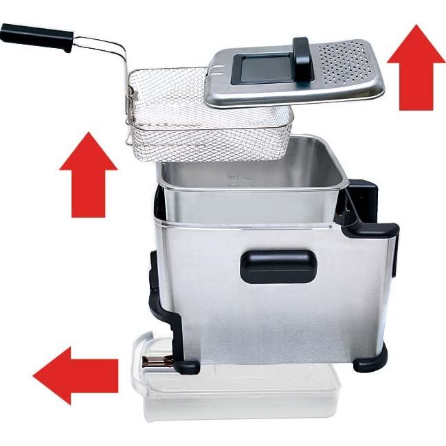 Tefal - Fritteuse FR7016 eds Oleoclean Compact