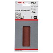 Bosch - Schleifpapier/Schleifvlies Schleifblatt C430, 80 x 2608605283 133 mm 240 8 Löcher