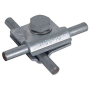 DEHN - Verbinder für Blitzschutz MV-Klemme MVK810SKM10X30FSCSTT St/tZn f. Rd 8-10mm