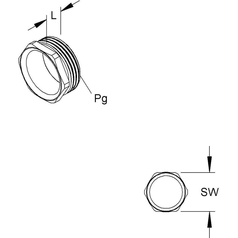 HKL - Druckschraube 880/13 − 100 Stück
