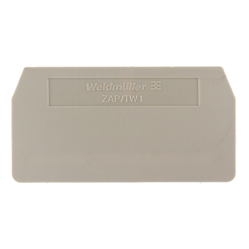 Weidmüller - Abschluss- und Zwischenplatte für Reihenklemme Abschlußplatte ZAP/TW 1 59,5x2x30,5mm