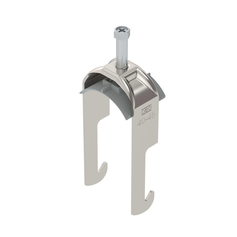 OBO Bettermann - Bügelschelle BS-W1-K-46 A2 40-46mm − 25 Stück