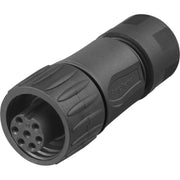 Amphenol Tuchel - Rundsteckverbinder, feldkonfektionierbar (Industriesteckverbinder) Kabeldose C016 10D006 010 12 6P+E − 5 Stück