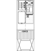 Elsta Mosdorfer - Zähler-Komplettschrank Zähleranschlusssäule 10051781 A320 W5 1Z BKEI TV
