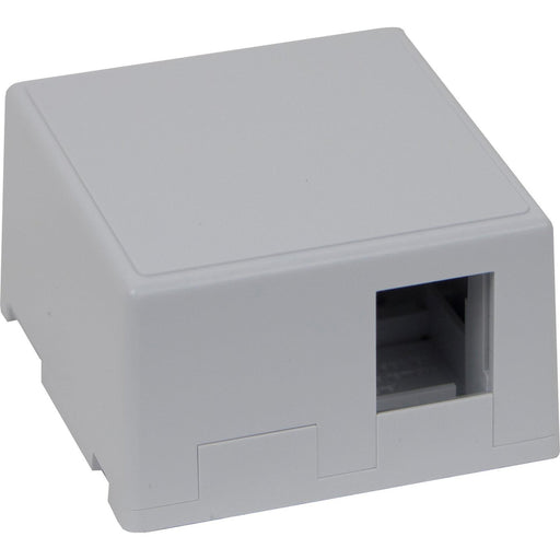 Excel Networking - Aufputzgehäuse für Unterputzgerät Keystone AP-Gehäuse leer 100-021 1 oder 2 Port ws