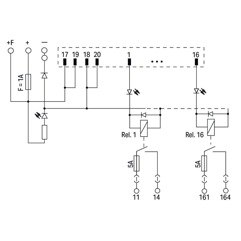 WAGO - Übergabemodul 704-5074 DIN 41651