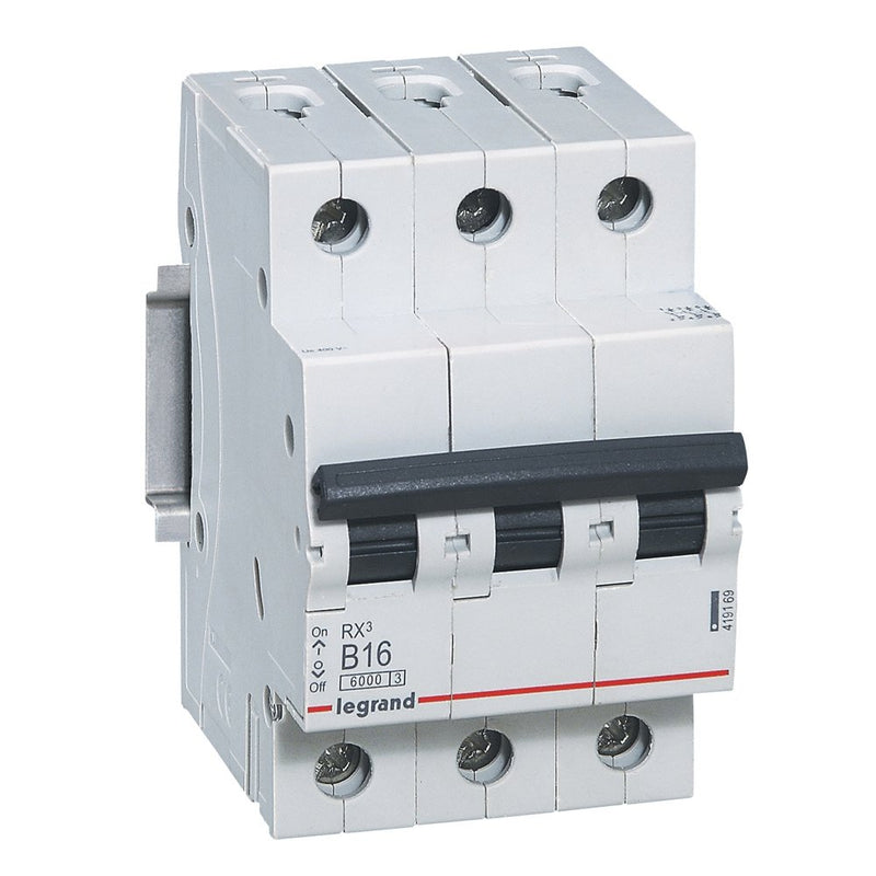 Legrand - Leitungsschutzschalter Legrand 419169 16A, 3-polig, 6kA