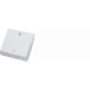 Eltako - Sender/Fernbedienung für Installationsschalterprogramme Funk-Minihandsender FMH2S-ws weiss 2 Signale