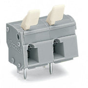 WAGO - Leiterplattenklemme 257-603/333-000 Drücker,2,5 mm²,grau − 35 Stück