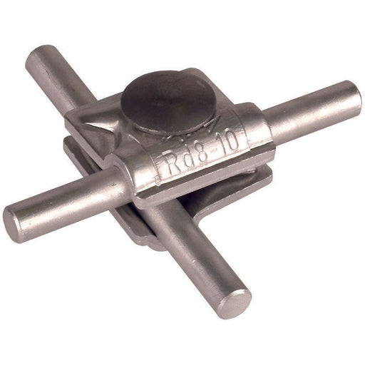 DEHN - Verbinder für Blitzschutz MV-Klemme MVK 8.10 FRM10X35 AL Al f. Rd 8-10mm