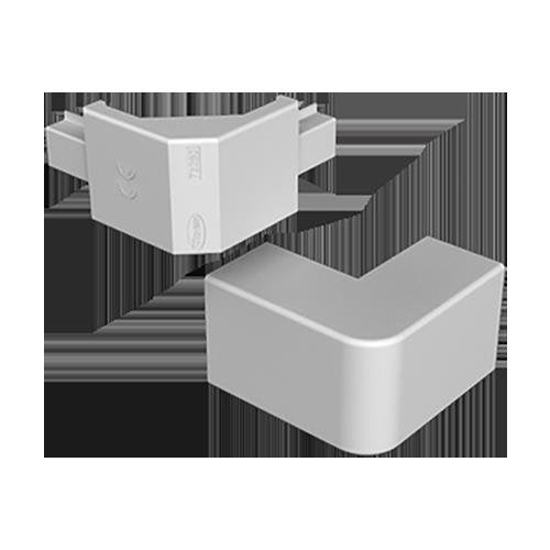 Unex - Außeneck für Leitungsführungskanal Außeneck lgr 73283-04 RAL7035 60x110 U24X − 6 Stück by Unex
