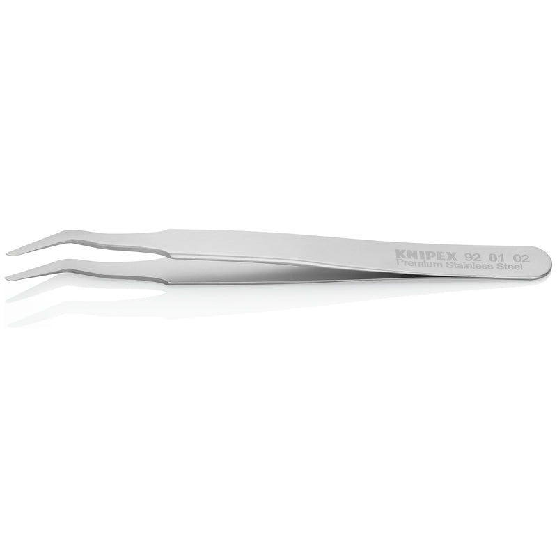 Knipex - Pinzette SMD-Präzisionspinzette 92 01 02 Glatt 120 mm − 1 Stück