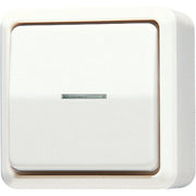 Jung - Installationsschalter Wipp-Kontrollschalter 606 KO5 A Univ Aus-Wechsel