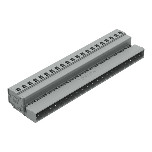 WAGO - Kabelsteckverbinder für Leiterplattensteckverbinder 1-Leiter-Stiftleiste 231-621/018-000 CAGECLAMP,2,5mm²,gr − 10 Stück