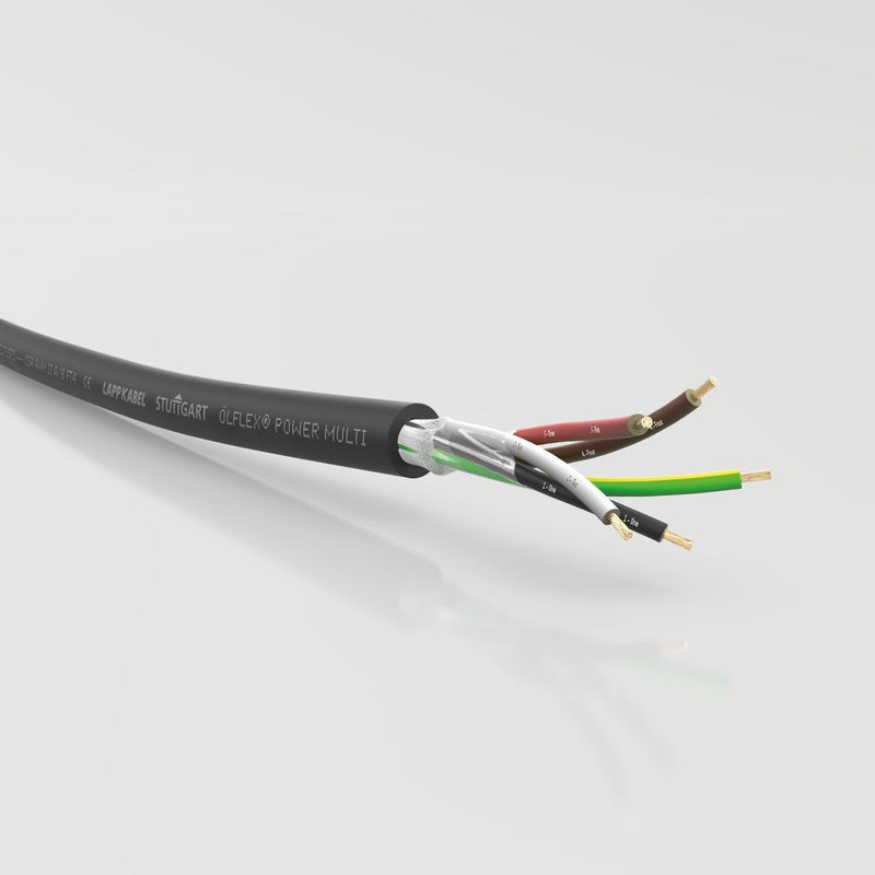 Lapp Kabel&Leitung - Energiekabel < 1 kV, für ortsveränderlichen Einsatz ÖLFLEX POWER MULTI 3G16AWG 611603/30 − 30 Meter