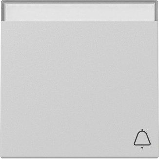 Gira - Abdeckung/Bedienelement für Installationsschalterprogramme Wippe Symb. Klingel 3673015 Grau m