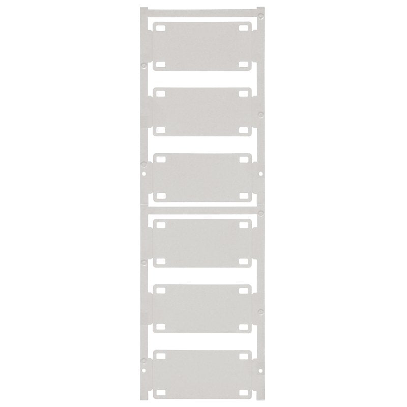Weidmüller - Kabelmarkierungssystem Leitermarkierer SFX 30/60 MC NE GR 60x30mm,grau − 30 Stück