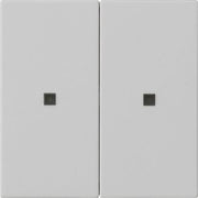 Gira - Bussystem-Tastwippe KNX RF Bedienaufsatz 2-f. 5107015 Grau