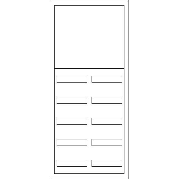 ABN - Gehäuse/Schaltschrank (leer) Wandgehäuse SP28RK053 IP54 SK2 schutzisol