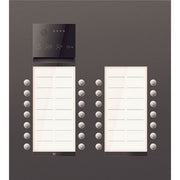 TCS Tür Control - Türstation für Türkommunikation PES PRO Video Außenstat. AVU600428-0017 28T/2 UP R7016
