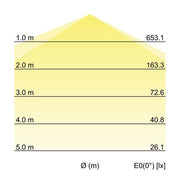 Brumberg Leuchten - Decken-/Wandleuchte LED-Feuchtraumleuchte 78011114 580mm 4000K