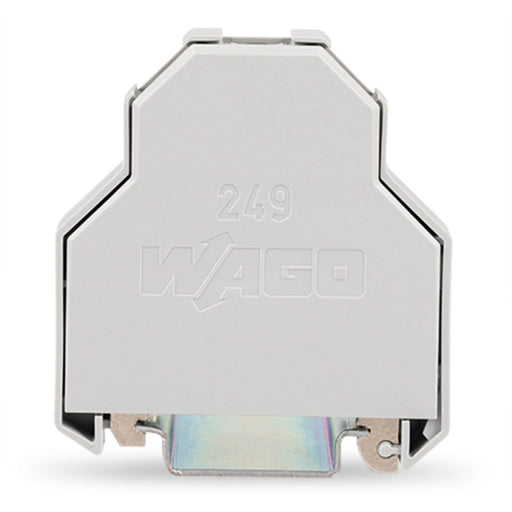 WAGO - Endklammer/-halter für Reihenklemme Schraubenlose Endklammer 249-198 14 mm breit,für Trag − 10 Stück