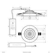 EVN Lichttechnik - Downlight/Strahler/Flutlicht LED-Deckenleuchte PS54140140 schwenkbar