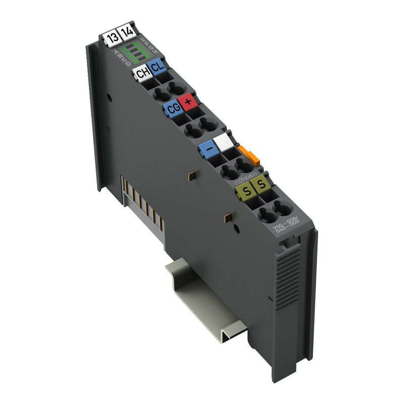 WAGO - Feldbus, Dez. Peripherie - Kommunikations-Modul CAN-Gateway 750-658/040-000 dunkelgrau