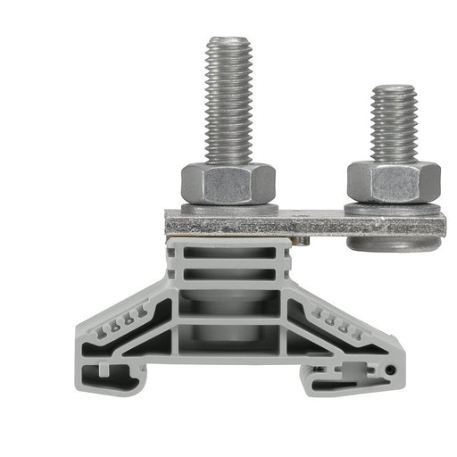 Weidmüller - Durchgangs-Reihenklemme Klemme WF 10-8/2BZ GR Bolzenansch.,120mm² − 20 Stück