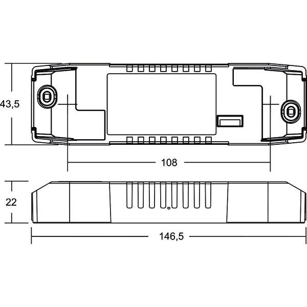 Brumberg Leuchten - LED-Betriebsgerät LED-Konverter 350mA 17682020 1,8-18,5W, DALI-2