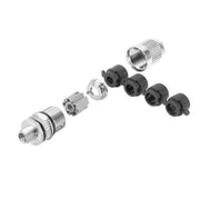 Weidmüller - Rundsteckverbinder, feldkonfektionierbar (Industriesteckverbinder) Steckverbinder SAISM5SIDCM12LCOD lemmanschluss IDC