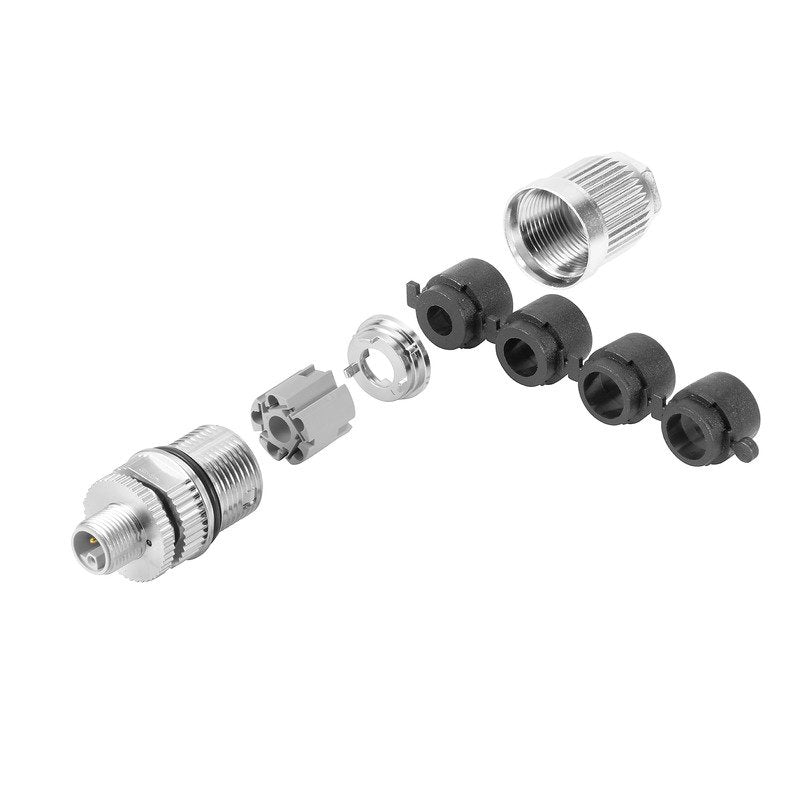 Weidmüller - Rundsteckverbinder, feldkonfektionierbar (Industriesteckverbinder) Steckverbinder SAISM5SIDCM12LCOD lemmanschluss IDC