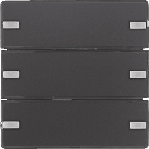 Berker - Bussystem-Tastsensor Tastsensor 3f. anth/sam 80143326