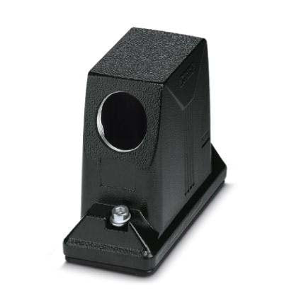 Phoenix Contact - Gehäuse für Rechtecksteckverbinder Gehäuse HCADVB16HHWH1STM40MF B16 seitlich H93,7mm
