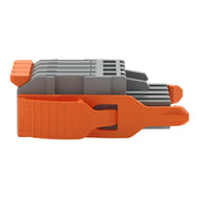 WAGO - Kabelsteckverbinder für Leiterplattensteckverbinder 1-Leiter-Federleiste 2231-1104/038-000 Push-in CAGECLAMP,gr − 50 Stück
