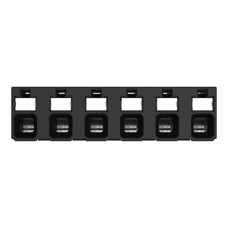 WAGO - Leiterplattenklemme THR-Leiterplattenklemme 2086-3126/300-000 Drücker,1,5mm²,sw − 108 Stück