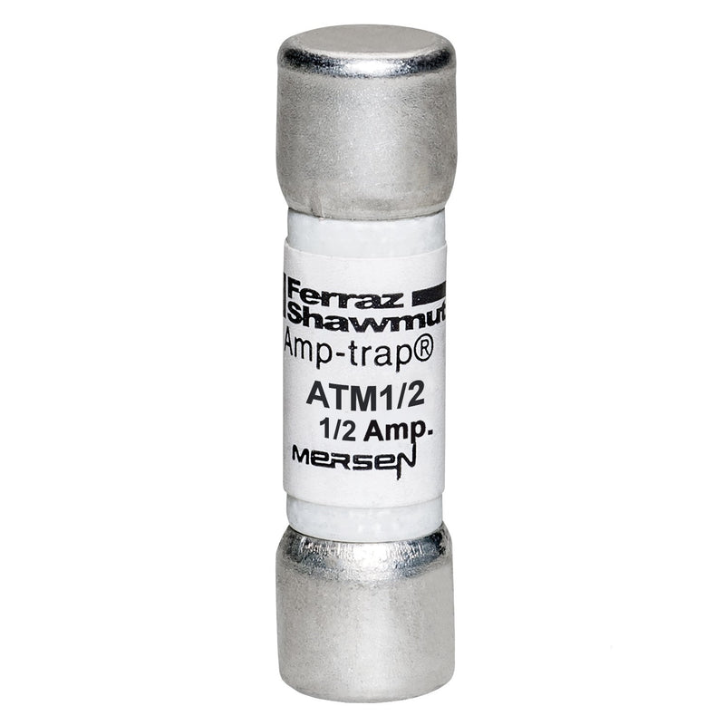 Mersen - Zylindrische Sicherung Sicherungseinsatz Midget ATM1/2 ATM 10x38 0,5A F − 10 Stück