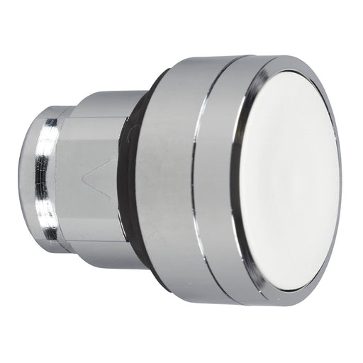 Schneider Electric - Frontelement für Drucktaster Frontelement, weiß, flach ZB4BA14 f. Drucktaster D22mm